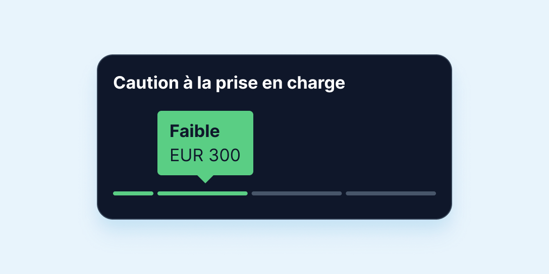 Gardez le dépôt de garantie à l'esprit