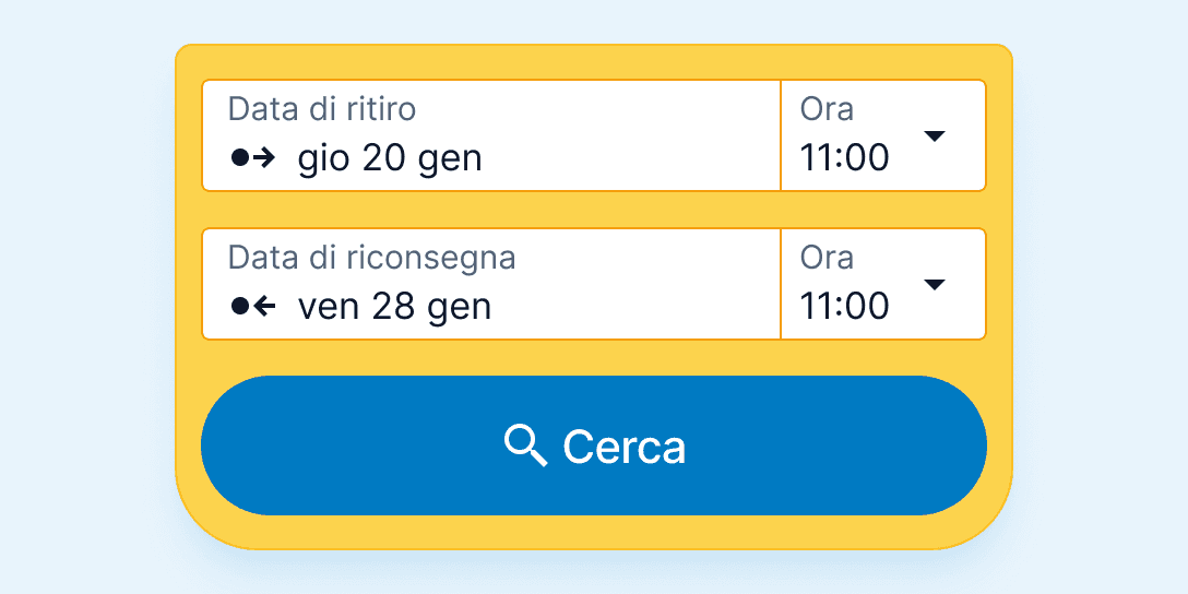 Prenota in anticipo