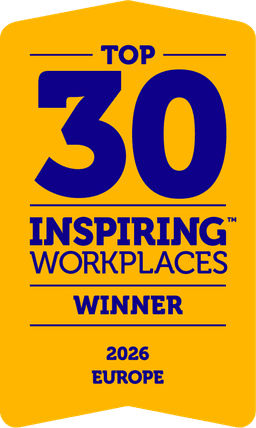 Inspiring Workplaces 2026 Winner in Europe