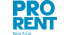 PRO RENT logo