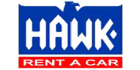 Hawk rent a car logo