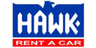 Hawk rent a car logo