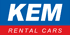 KEM RENTAL CARS logo