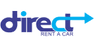 Direct Rent A Car logo