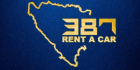 387 Rent a Car logo