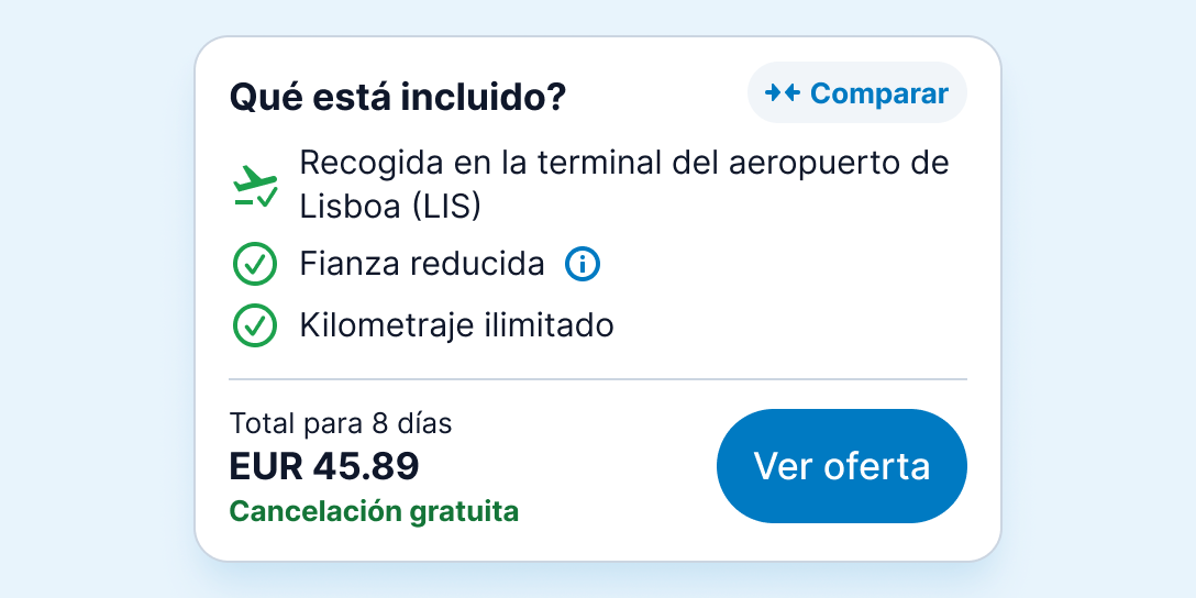 Conozca las políticas de combustible y de kilometraje