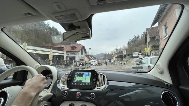 Photo 1 by Evgeny G. about renting a Fiat 500 in Prague (2/14/23)