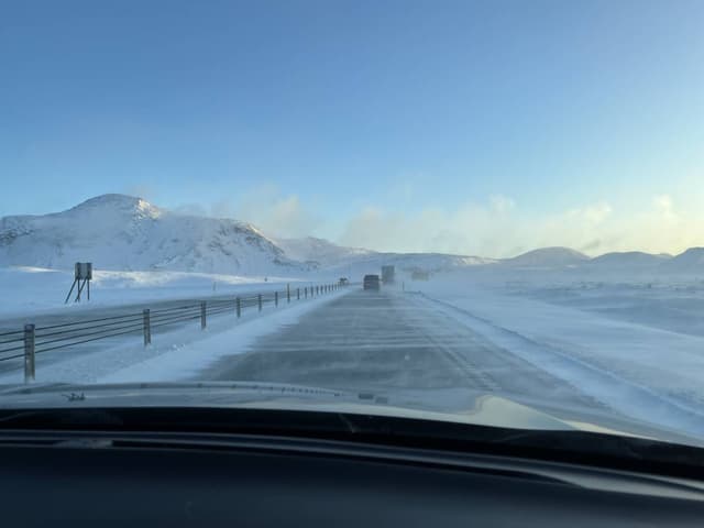 Photo by Ian W. about hiring a Suzuki Vitara at Keflavik Airport (18.01.25)
