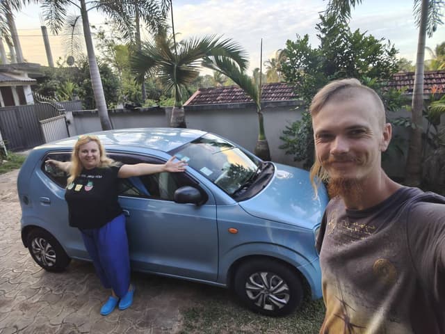 Photo by Andrii B. about renting a Kia Rio at Colombo Bandaranaike Airport (9/3/25)
