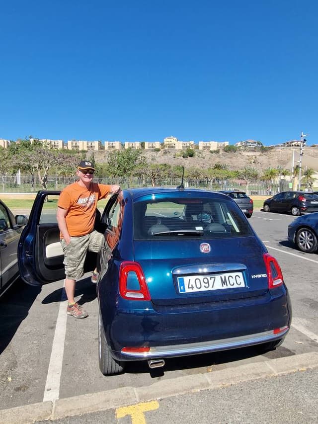 Photo by Trevor C. about hiring a Toyota Aygo in Gran Canaria (09.04.23)