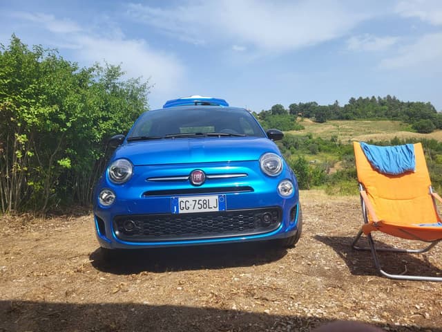 Photo 2 by Patrick C. about renting a Fiat 500 in Pescara (7/7/22)