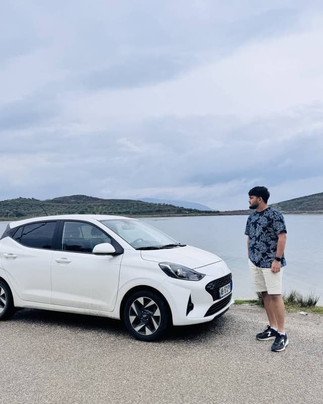 Photo 2 by Primika D. about hiring a Hyundai i10 in Tirana (27/03/26)