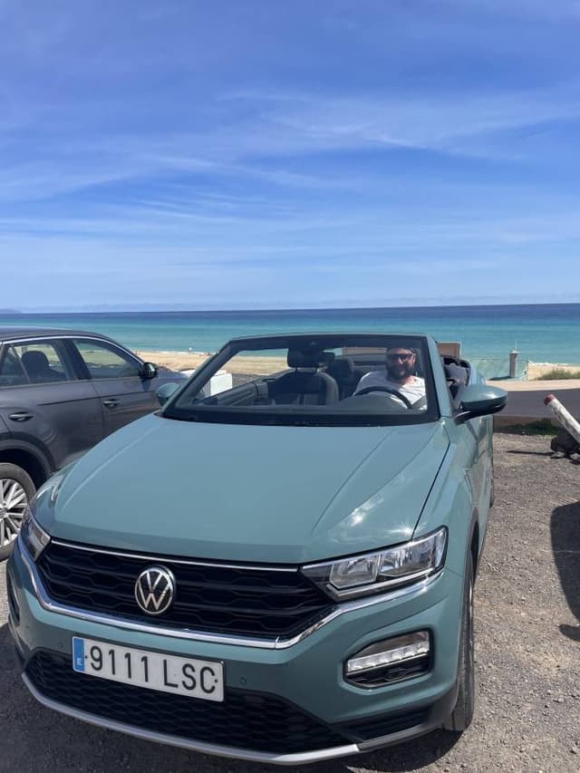 Photo by Richard B. about hiring a Volkswagen T-Roc Cabrio in Fuerteventura (14/03/23)