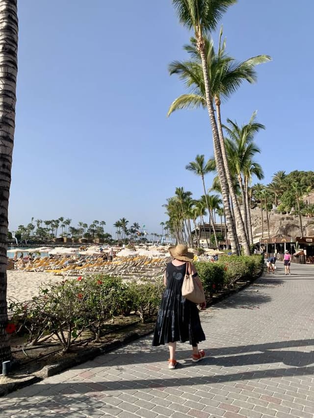 Photo by Cintia T. about renting a Volkswagen Polo in Gran Canaria (2/22/24)