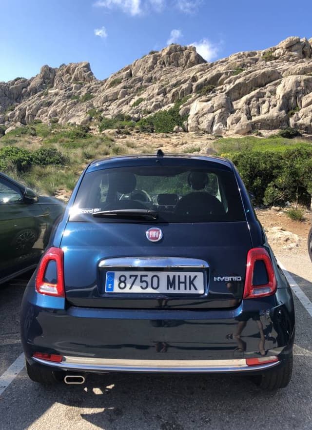 Photo 5 by Ivo M. about renting a Fiat 500 in Mallorca (10/22/23)