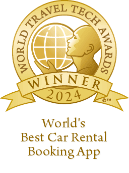 Prix World Travel Tech - Meilleure application de réservation de voitures de location au monde 2024